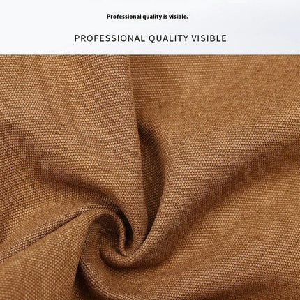 Canvas Kitchen Chef Aprons, Work Aprons for Men Women, Adjustable Strap Aprons with Pockets