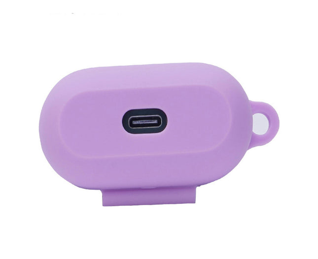 Protective Sleeve High-quality Shockproof Silicone Practical Protective Sleeve for QCY T10-Light Purple