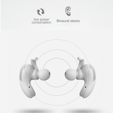 Wireless Mini Earphone Bluetooth-compatible 5.0 Smart Touch Rechargeable In-ear Earbuds-Pink