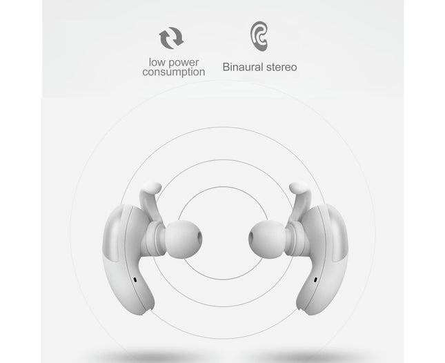 Wireless Mini Earphone Bluetooth-compatible 5.0 Smart Touch Rechargeable In-ear Earbuds-Pink