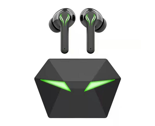 KW-01 Wireless Noise Reduction Earphone Bluetooth5.1 HiFi Gaming Earbud for Running-Black