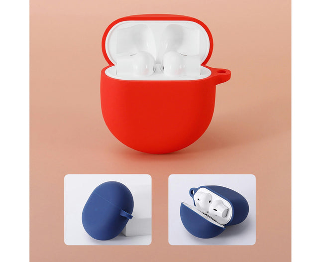 Washable Dustproof Silicone Wireless Earphone Case Anti-falling for OnePlus Buds-Sky Blue