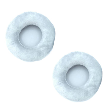 1 Pair Earpad Soft Comfortable Velvet Replacement Headphone Cushion Accessory-Grey