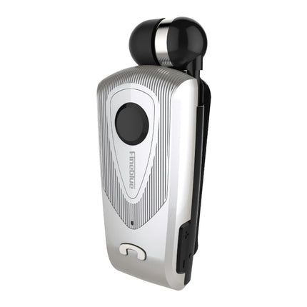 1Pc Mini Wireless Earphone Fineblue F930 Retractable Portable Bluetooth 4.0 Headset-Silver