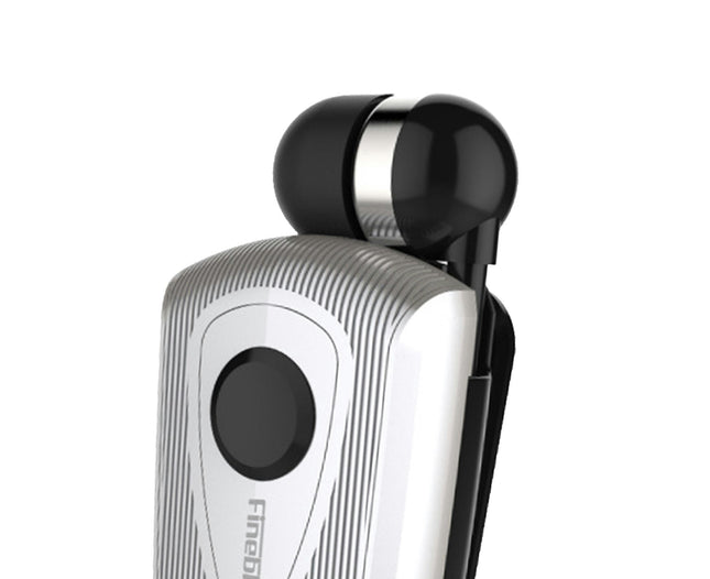 1Pc Mini Wireless Earphone Fineblue F930 Retractable Portable Bluetooth 4.0 Headset-Silver