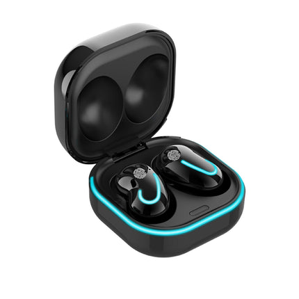 S6 SE In-ear Earbuds Car Dashboard Wireless ABS Bluetooth-compatible Earphone for Sports-Black
