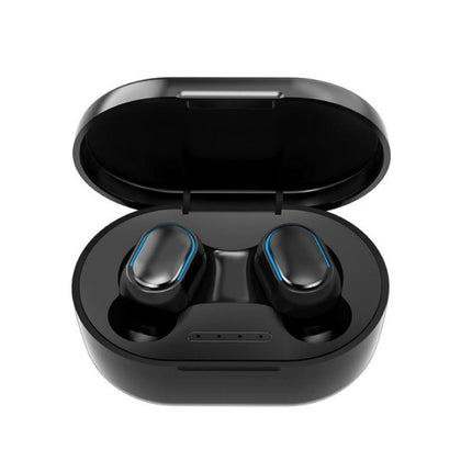 A7S/E7S Wireless Earphone Bluetooth-compatible 5.0 IPX7 Waterproof 9D Stereo Sports Earbuds-Black
