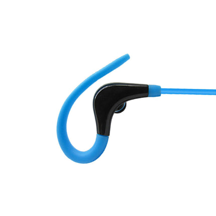 Universal Heavy Bass Earphone Wired Ear Hook Sports Running Headphone Headset-Black