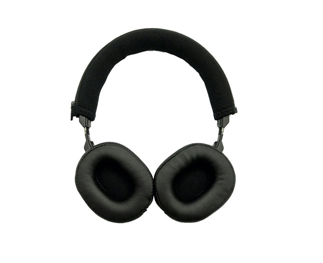 Headphone Accessories Faux Leather Foam Earpad Headband for Audio Technica ATH-SR5 ATH-SR5BT-Black