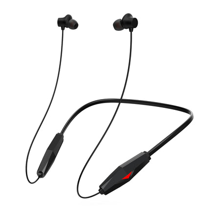 Bluetooth-compatible5.2 Neckband Earphone Portable Wireless Headset for Calling-Black