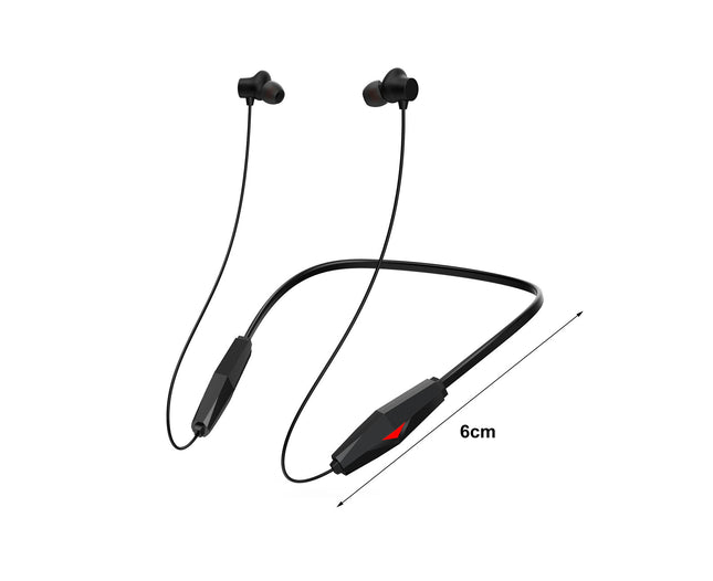 Bluetooth-compatible5.2 Neckband Earphone Portable Wireless Headset for Calling-Black