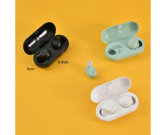Mini In-ear N70 Bluetooth-compatible 5.0 Headset Stereo Wireless Sports Business Earphones-White