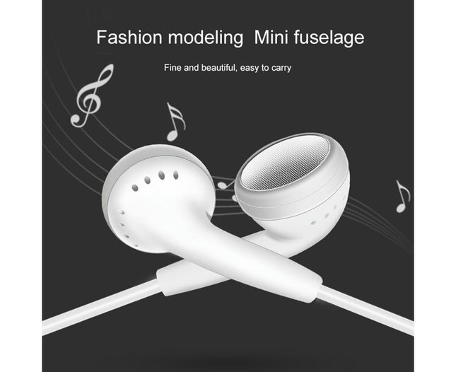 Universal 3.5mm Plug In-ear Candy Color Wired Earphones for Phone MP3 Laptop-Blue