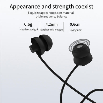 3.5mm Jack in-Ear Universal Wired Earphone Headset with Microphone Subwoofer-Black