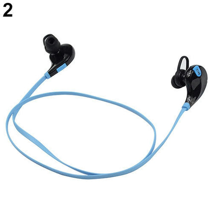 Stereo Headphone Bluetooth Wireless Headset Earphone Sports Universal Handfree-Green