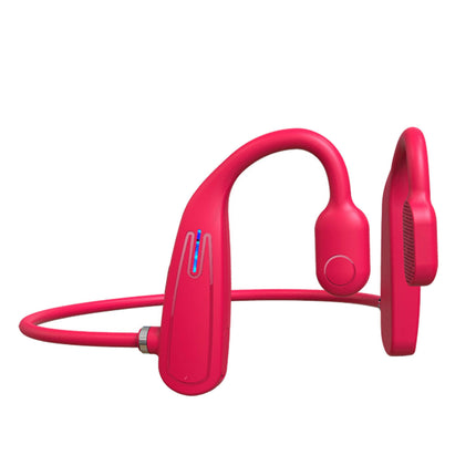 1 Set ABS Sports Runing Earphone for Computer Bone Conduction Noise Reduction Earphone-Red