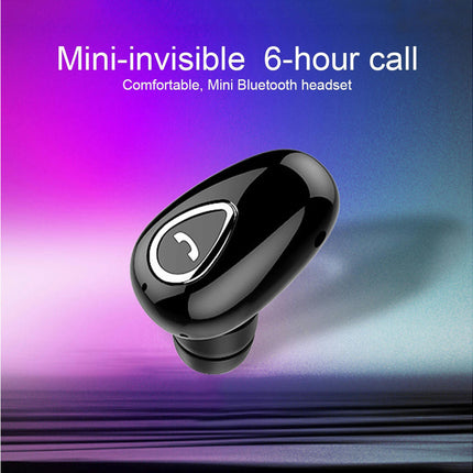 In-Ear Handsfree Stereo Headphone Wireless Bluetooth-compatible 4.1 Earbud Earphone-Rose Gold