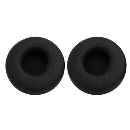 2Pcs Replacement Earpads Cover Wireless Headphone Cushion Earmuff for Solo 2 3-Black