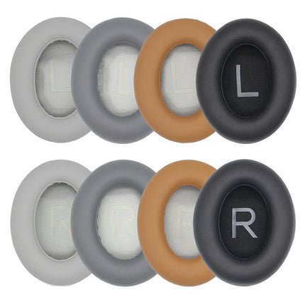 Foam Leather Wireless Earphone Earpads 1 Pair Ear Cushion for Bose 700/NC700-Khaki