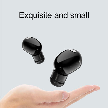 1Pc XT-5 Mini 5.0 HiFi Sound Earphone In-ear Earbuds  for Sport Wireless Headset with Mic-Black