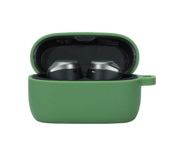 Soft Dustproof Earphone Bag Silicone Protector Case Cover for Elite 75T-Grass  Green