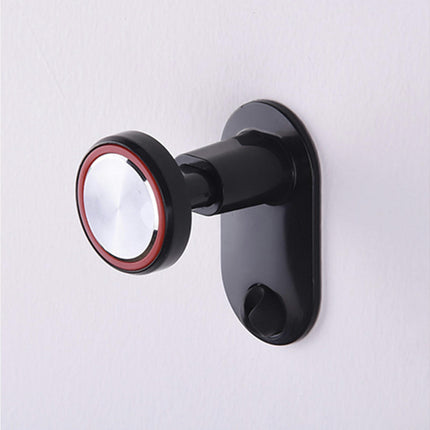 Headphone Storage Bracket Retractable Desk Wall Mount Sticky Hook Display Stand-Black