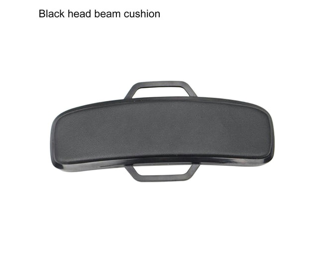 2Pcs Replacement Ear Pads Earmuff for Razer ManO'War 7.1 Headphones-Black head beam cushion