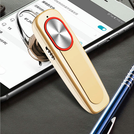 4.1 Single Ear Earphone with Hands-Free Call Microphone L9 Wireless Bluetooth Earphone-Black