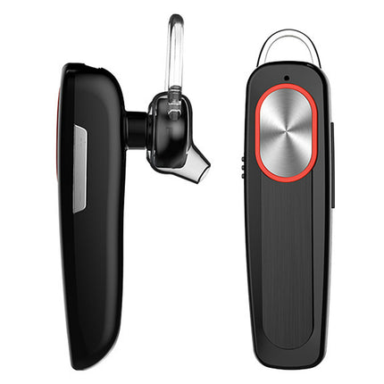 4.1 Single Ear Earphone with Hands-Free Call Microphone L9 Wireless Bluetooth Earphone-Black