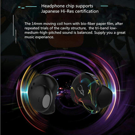 X12 Pro Wireless Sports Earbuds Bluetooth 5.0 3D Stereo Waterproof Earphone -Fire Pattern#
