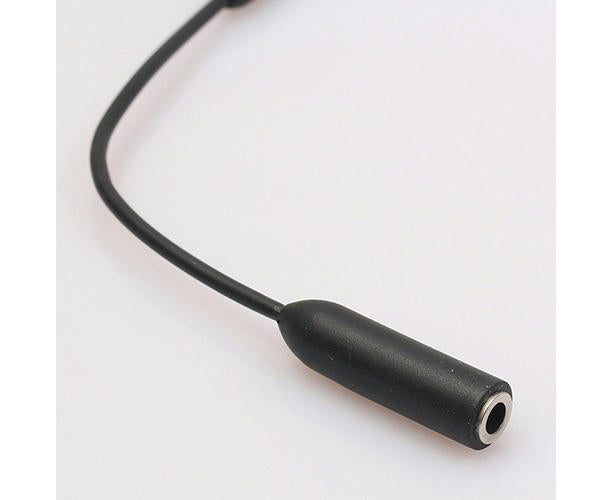 3.5mm Audio Jack Male to Female Headphone Extender Cable for Phone Tablets-Black