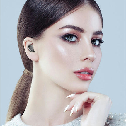 G6S Portable 5.0 Wireless Bluetooth Earphone Earphone with LED Display Charge Box-White