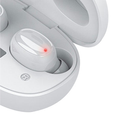 275 Mini Wireless Earphones 5.0 LED Digital Display Touch Control In-ear Headsets for Sport-White