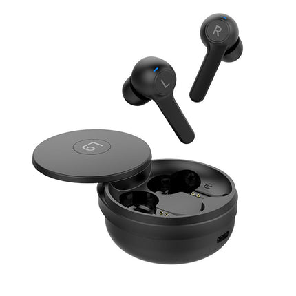 Bluetooth-compatible 5.2 Stereo Earphone for Doing Sports L9 Waterproof Wireless Earbud-Black