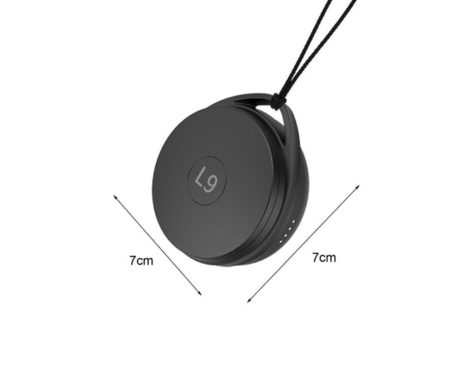 Bluetooth-compatible 5.2 Stereo Earphone for Doing Sports L9 Waterproof Wireless Earbud-Black