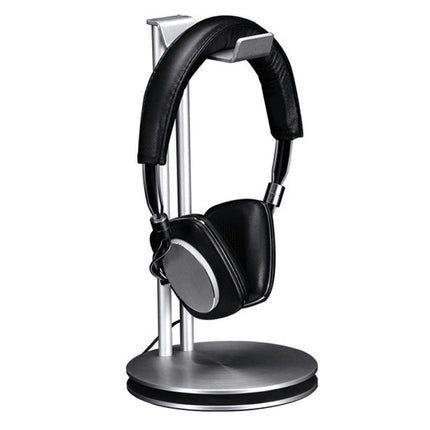 Stand Bracket Headphone Display Rack Aluminum Desk Top Headset Holder-Black