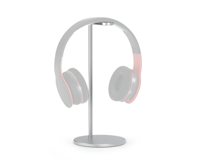 Portable Bracket Aluminum Alloy Headset Display Stand Desktop Headphone Holder-Black