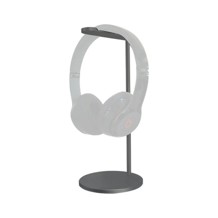 Portable Bracket Aluminum Alloy Headset Display Stand Desktop Headphone Holder-Black