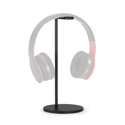 Portable Bracket Aluminum Alloy Headset Display Stand Desktop Headphone Holder-Black