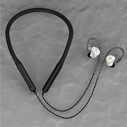 BX-03 Neckband Wireless Earphone CVC Noise Cancelling 5.0 HiFi  In-ear Lightweight Earphone-White