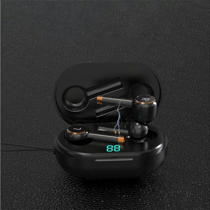 5.0 Smart-touch In-ear Wireless Earphone L2-TWS Bluetooth-compatible Earbuds-Black