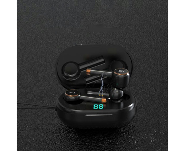 5.0 Smart-touch In-ear Wireless Earphone L2-TWS Bluetooth-compatible Earbuds-Black