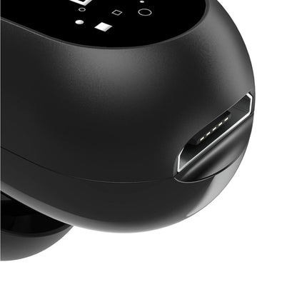 1Pc F911 Mini Bluetooth-compatible 5.0 Earphone In-ear Earbuds Wireless Headset for Sport-Black