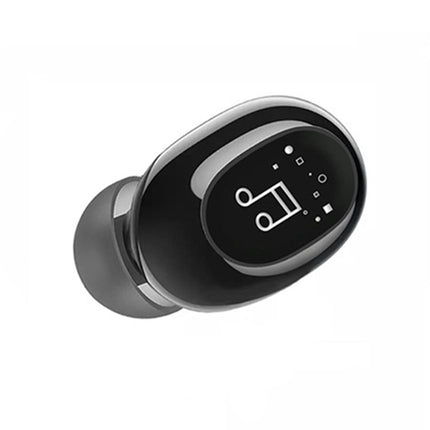 1Pc F911 Mini Bluetooth-compatible 5.0 Earphone In-ear Earbuds Wireless Headset for Sport-Black