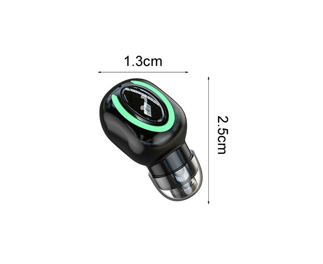 M9 Bluetooth-compatible In-ear Headset 5.1 Stereo Business Sport Earphone-Pink