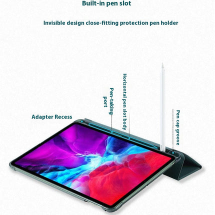 iPad Case Cover with Stand and Auto Wake/Sleep Pencil Holder 3