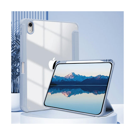 iPad Case Cover with Y/Tri-fold Stand and Auto Wake/Sleep Pencil Holder 1