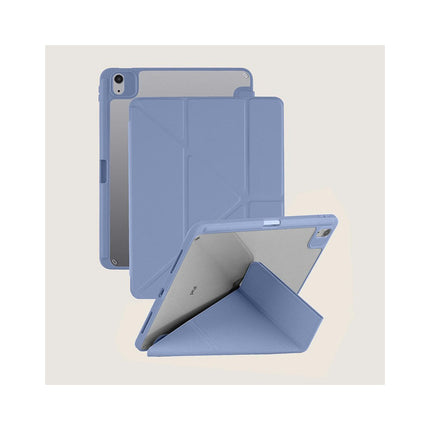 iPad Case Cover with Y/Tri-fold Stand and Auto Wake/Sleep Pencil Holder 1
