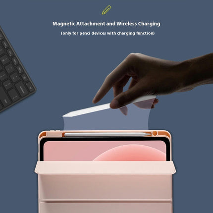 iPad Case Cover with Y/Tri-fold Stand and Auto Wake/Sleep Pencil Holder 1