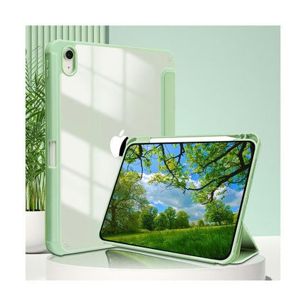 iPad Case Cover with Y/Tri-fold Stand and Auto Wake/Sleep Pencil Holder 2